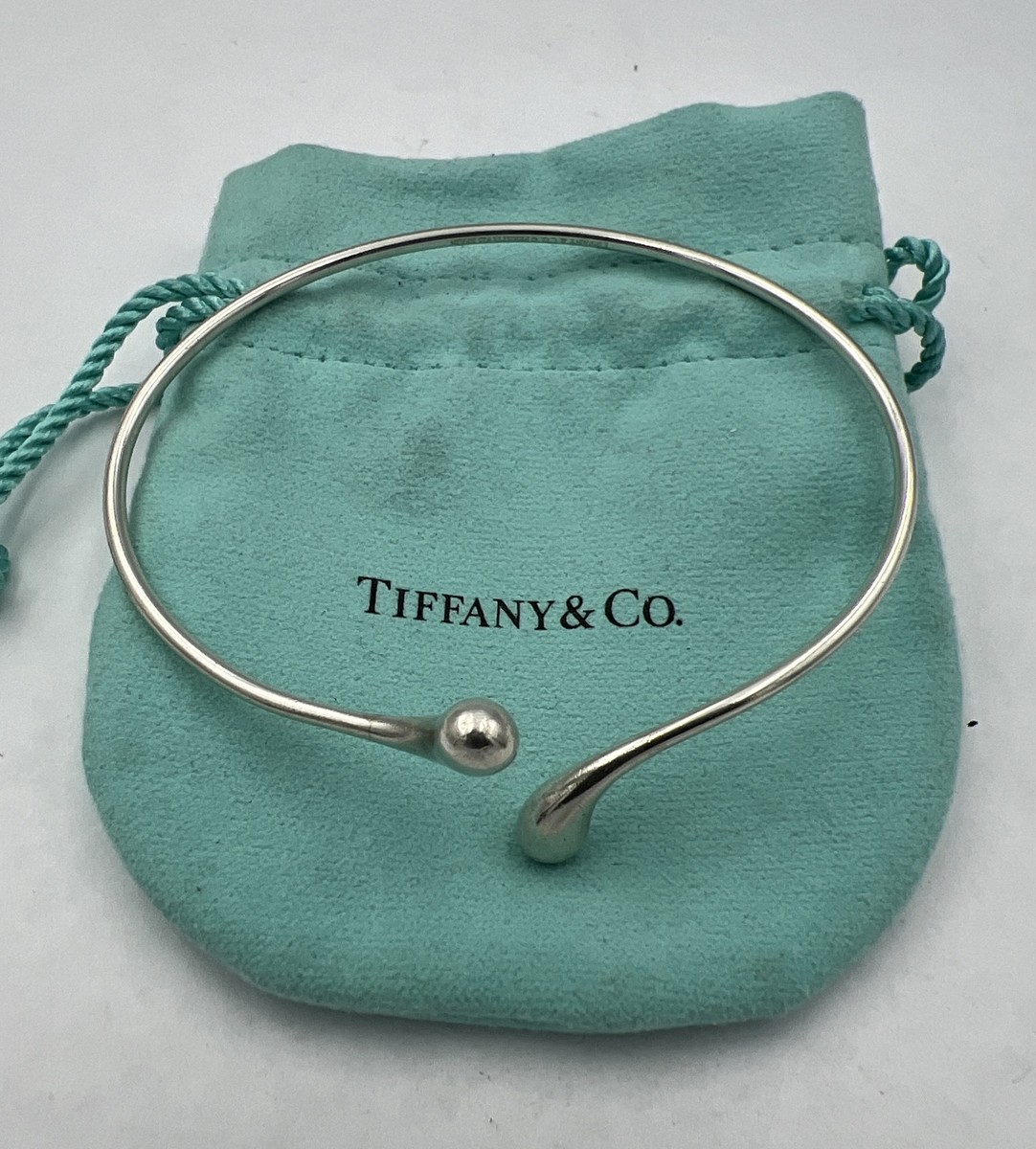 Tiffany & Co. Sterling Silver Elsa Peretti Elongated