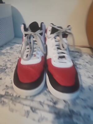 Nike Court Vision Mid NBA-University Red/Black/White Mens 9  display picture 1
