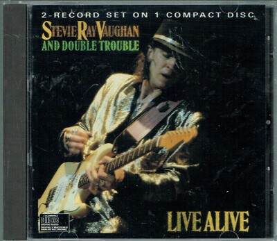 レコード Live Alive Stevie Ray Vaughan Stevie Ray Vaughan And Double Trouble - Live Alive 2LP (VG+/