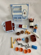 Playmobil 5322 Victorian Mansion Kitchen Vintage from 1989 incomplete  2