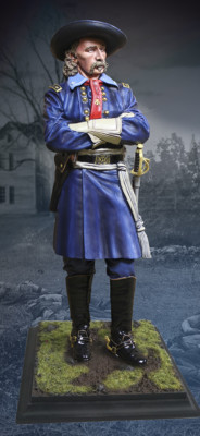 COLLECTORS SHOWCASE U.S. CAVALRY CS60015 GENERAL GEORGE CUSTER STATUE