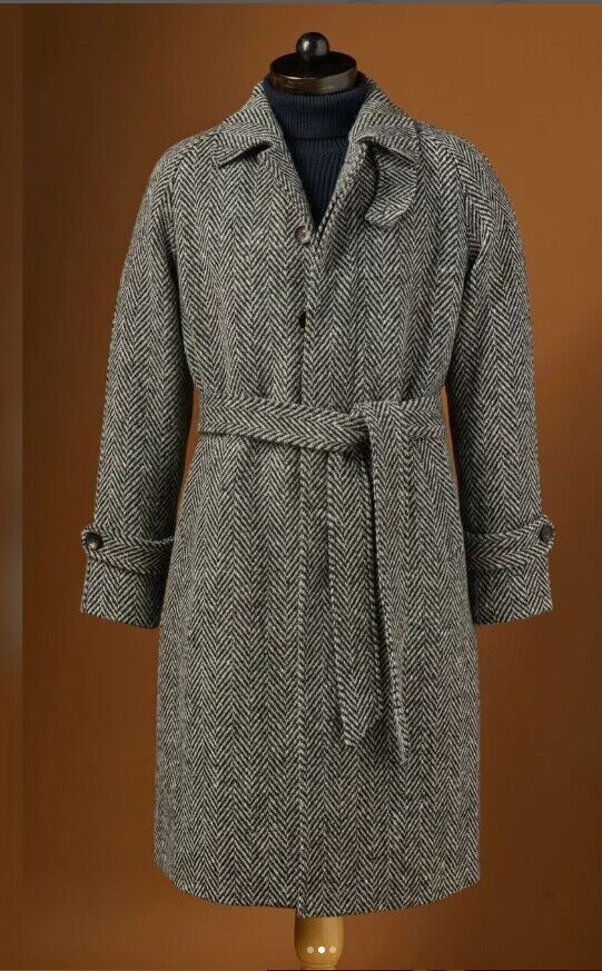 4/15まで)louren stand collar tweed coat