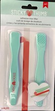 American Crafts Sticky Thumb - Adhesive Liner Lifter - Set of 2 - NIP 60000229