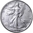 1944 Walking Liberty Silver Half Dollar AU ABOUT UNCIRCULATED NICE COIN!