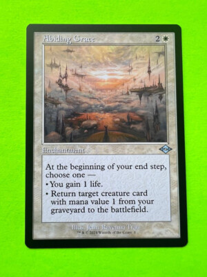 MTG - Modern Horizons 3 - Abiding Grace - Retro Frame | eBay
