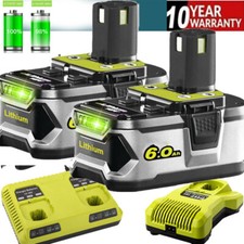2X For RYOBI P108 18V One+ Plus High Capacity 5.0Ah Battery/Charger pack Lithium