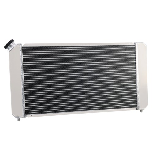 3 Row Radiator Shroud Fan For 1986-2005 Chevy S10 Blazer C1500 GMC Jimmy V6 NEW - Picture 5 of 17
