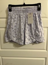 Nike Dri-FIT Breezy Kids Training Shorts Purple, Size M FB1095-536
