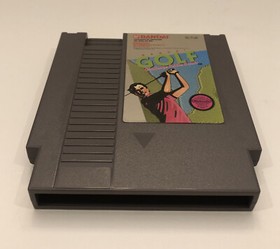 BANDAI GOLF Challenge Pebble Beach Ninetendo NES With Dust Sleeve Authentic