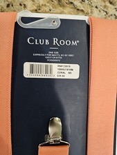 Club Room Coral Suspenders