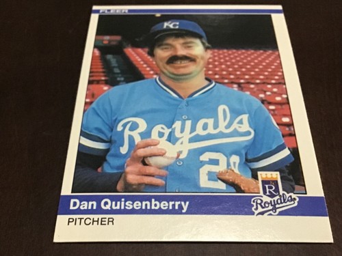 DAN QUISENBERRY Oddball Insert & Regular issue Baseball ROYALS YOU CHOOSE - Picture 102 of 133