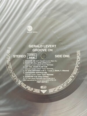 Gerald Levert / Groove On 1994 Germany LP EastWest Records America