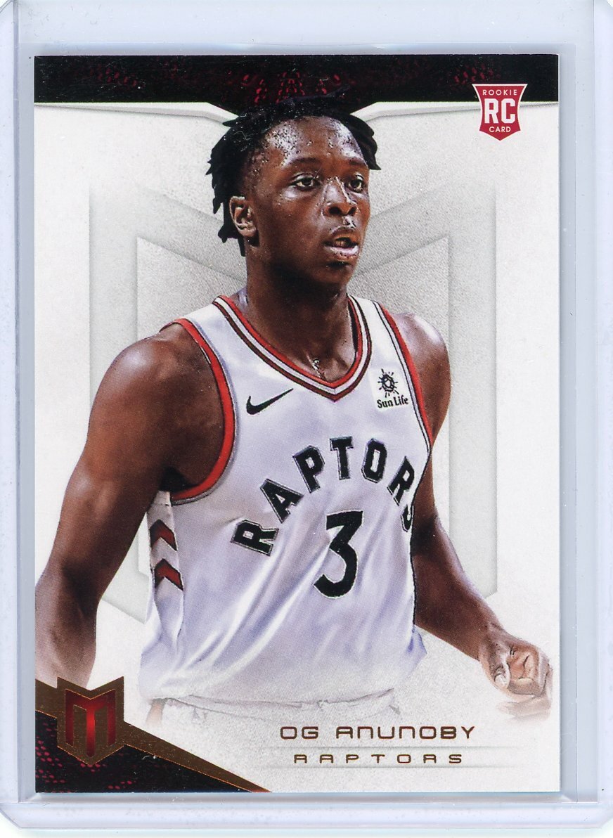 2017 PANINI CHRONICLES RC OG ANUNOBY MOMENTUM #346 RAPTORS HOOSIERS 2019 CHAMP