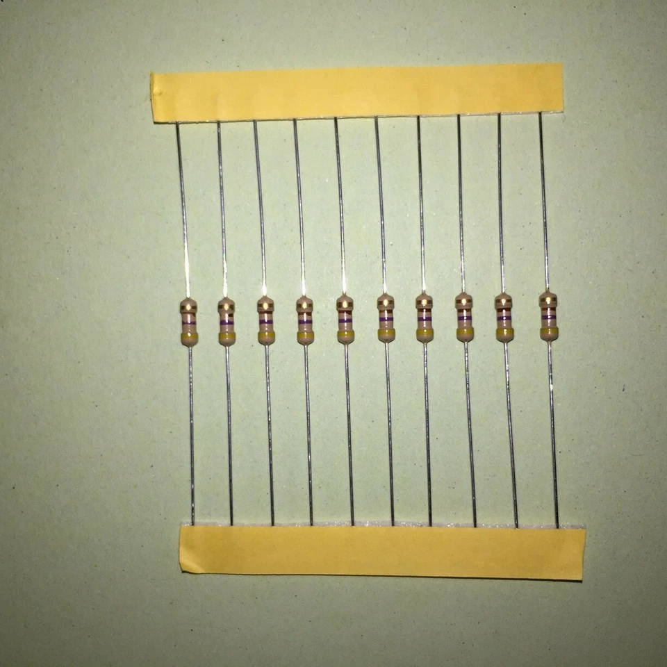 10x LEDs verschiedene Ausführungen und Farben inkl. Widerstände LED super hell - Bild 3 von 3