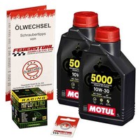Honda SH 300 I (NF02) 08-15, Motul 10W30 ÖL + Hiflo Racing ÖLfilter, MotoröL Set