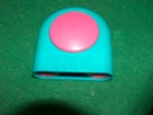 Vintage Taboo Buzzer Only Replacement Game Part Piece Teal Pink Tested  1989 d2