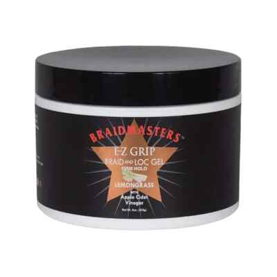 BRAIDMASTERS: E-Z Grip 8 oz Braid & Loc Firm Hold Gel - Lemongrass- Package of 2