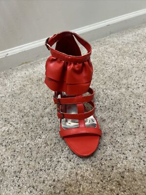 Red high heels. size 5.5