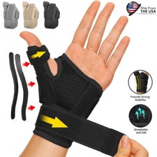 Thumb Wrist Brace Support Hand Sprain Carpal Tunnel Arthritis Unisex Sport Wrap