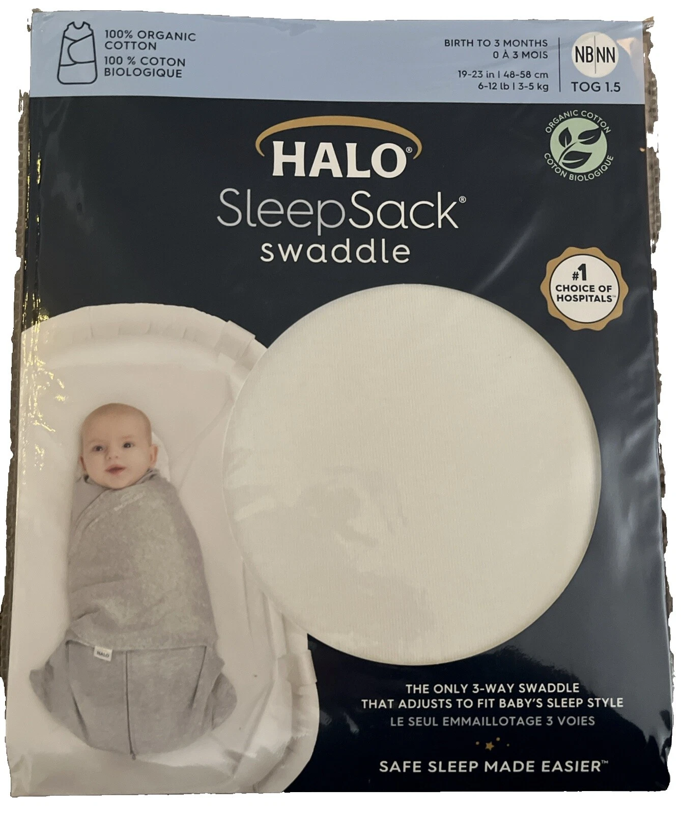 Halo Organic Cotton Baby Sleeping Bags & Sleepsacks