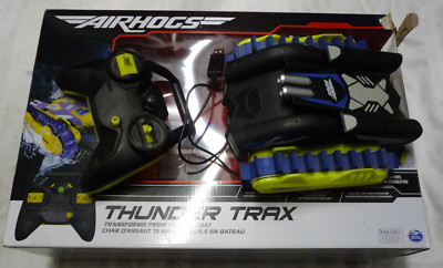 Air Hogs Thunder Trax   Track ferngesteuertes Fahrzeug Auto Kettenraupe Boot 