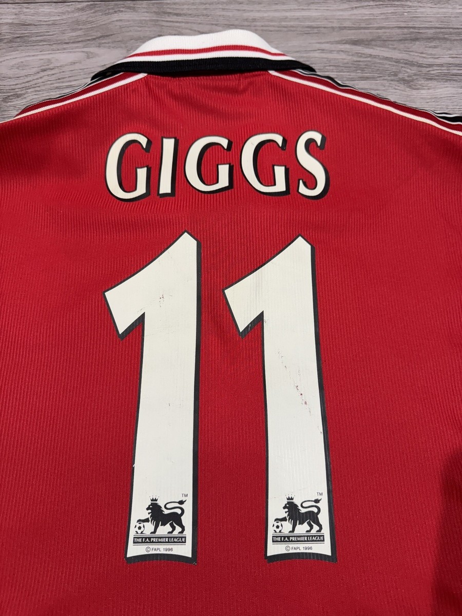 Manchester United #11 GIGGS 1998 2000 Umbro Home Football