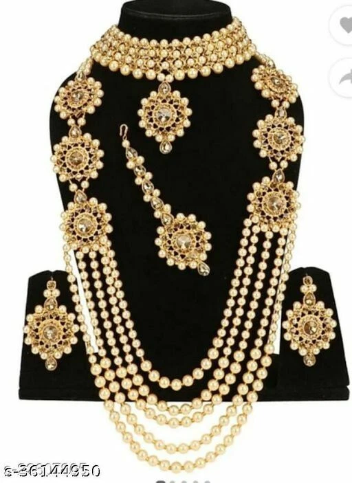 Artificial gold deals bridal jewellery