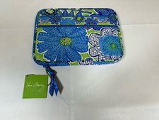 Vera Bradley Tablet Sleeve Doodle Daisy Mini iPad Protector Padded Zip 9 x 6.5"