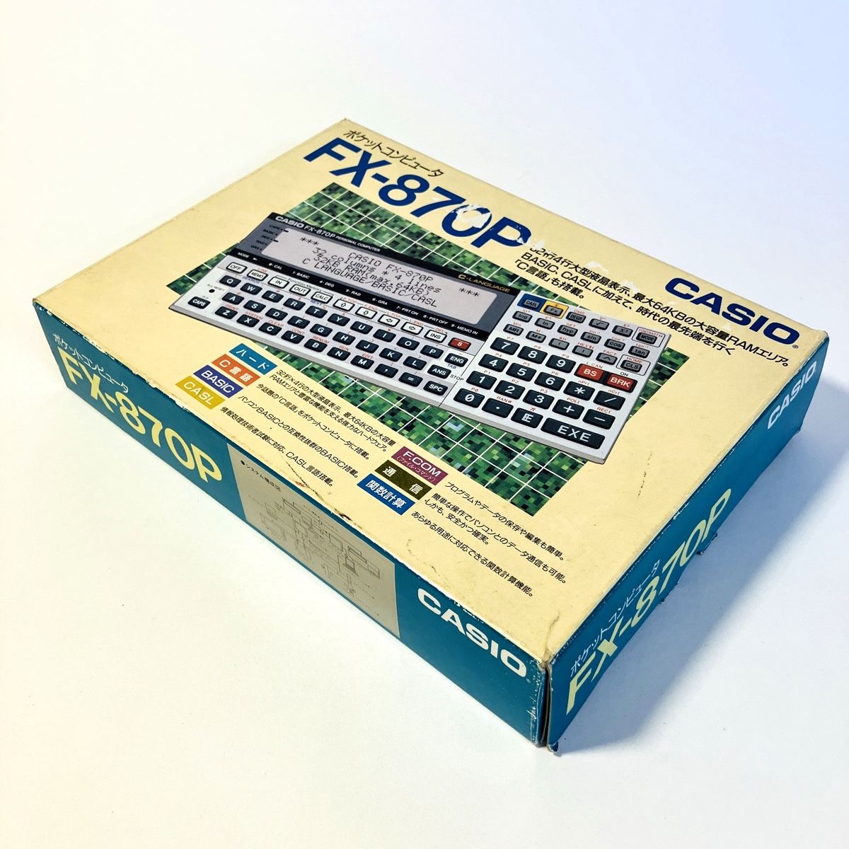 CASIO FX-870P Pocket Computer / RAM HD61700 / with Box