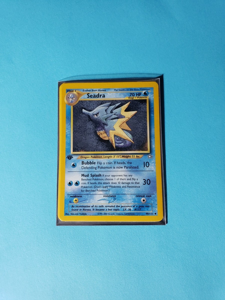 Seadra 48/111 1st Edition Pokemon Card | eBay