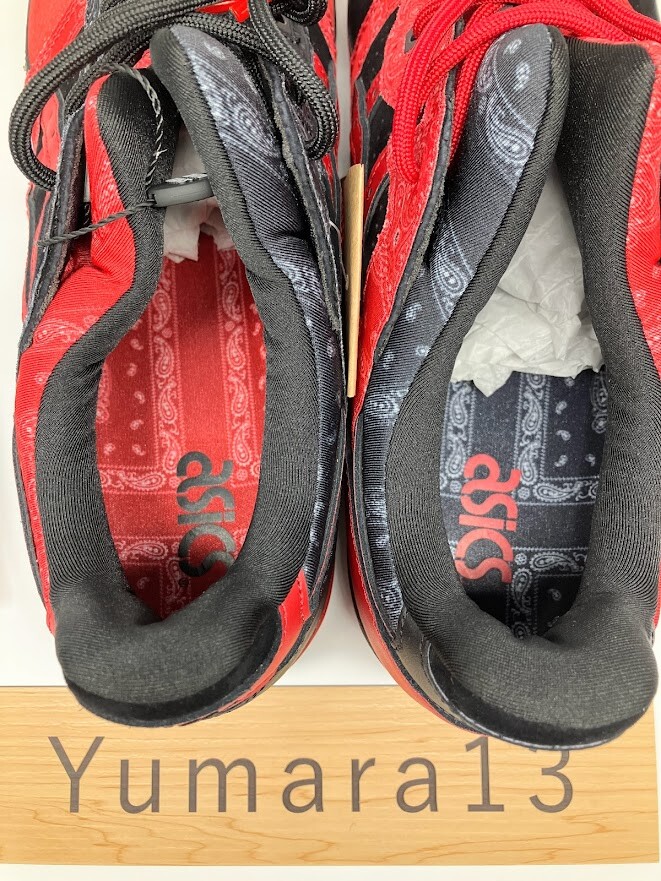 Asics GEL-LYTE III OG Black Red 22FW-S RedSpider Men 