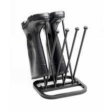 Image of 4 Pair Wellington Walking Boot Rack Stand | Wellies Welly Shoes | Indoor/Outdoor