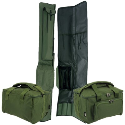 NGT CARP FISHING ROD HOLDALL FOR 12FT RODS TACKLE CARRYALL BAG SET  UK