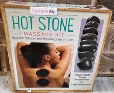 Pamper Me Hot Stone Massage KIt w/ 8 stones