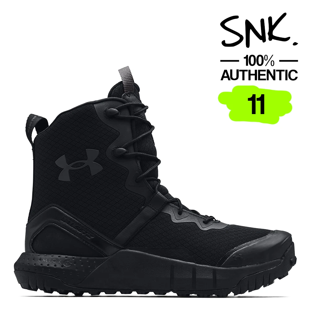  Under Armour Men's Micro G Valsetz Military and Tactical Boot,  Black (001)/Black, 7 : Clothing, Shoes & Jewelry