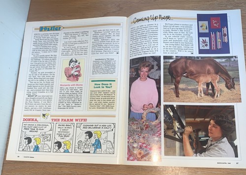 COUNTRY WOMAN Magazine March/April 1988 Karen Pendleton The Asparagus Lady - Picture 5 of 6