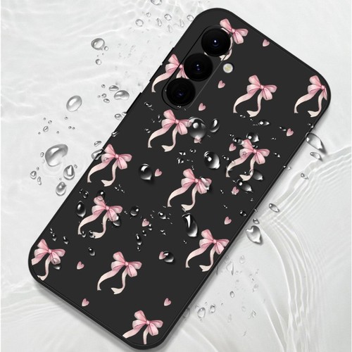 Phone Case For Samsung A56 A16 A06 A15 A05s A36 S25 Ultra Bow Pattern Soft Cover - Picture 7 of 15