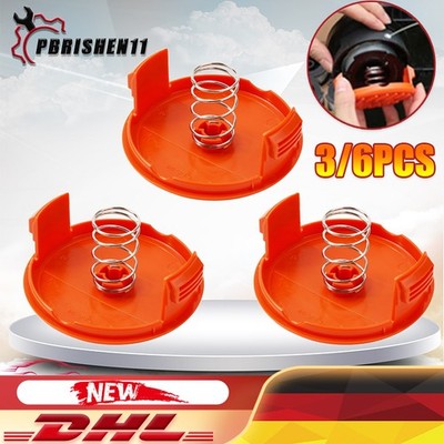 Spulendeckel Kit Für Black & Decker A6481 A6485 AF-100-3ZP Spule Rasentrimmer