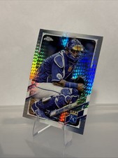 2021 Topps Chrome #155 Salvador Perez Prism Refractor