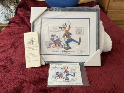 DISNEY MGM STUDIOS ANIMATION SERICEL GOOFY & MICKEY  IT S A WRAP  FRAMED 20 x17 