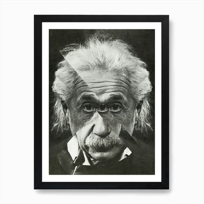 Albert E Mix 1 Kunstdruck gerahmt Wandbild Poster Leinwanddruck Bild