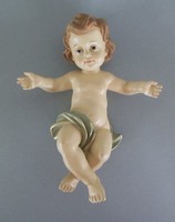 Jesuskind 20 Cm Lang Krippenfigur Krippe Jesus Kind Polyresin Bemalt