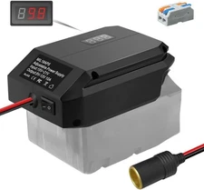 for Milwaukee M18 18V to 12V Step Down Power Wheels Battery Adapter, 5V-13V... 
