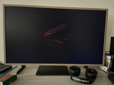 Samsung The Frame LS03B QN43LS03BAF 43'' 4K UHD QLED With Teak Bezel 