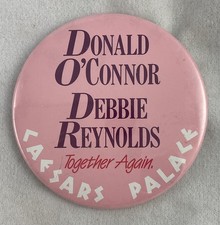 Pin-Back Button Pin #061-DONALD O’CONNOR & DEBBIE RENYOLDS-Together Again-3