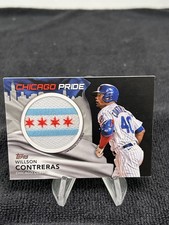 🏙️ 2022 Topps Series 1 Willson Contreras City Flag Patch Commemorative Relic