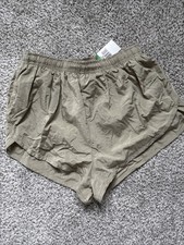 Vtg  SPEEDO Surfing Run Men's Large  1980-90s Nylon Running Swim Shorts NWT