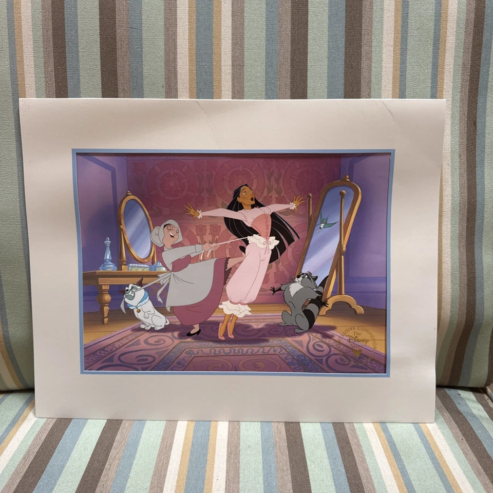 Set Of 10 Disney Store Lithographs In Original Envelopes Never Hung - Image 3 of 4