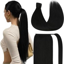 Sunny Hair PONYTAIL 16in Black Hair Extensions - PY_1_16_80G4