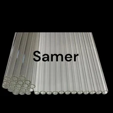 12 mm OD 8mm ID   Glass Blowing Tubing CLEAR  12 " LONG (select your need)